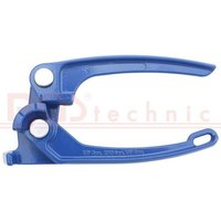 Kleště pro ohýbání brzdového potrubí, 3-4.75 - 6 mm, ohybačka brzdových trubek trubiček 