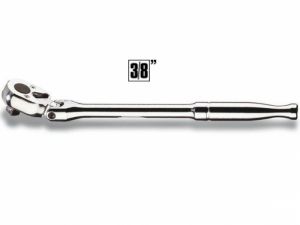 Ráčna 3/8" výklopná kovová s kloubem BETA 910M/56 značková profesionální ráčna s kovovou rukojetí, ráčna na golu 3/8" , značková ráčna na střední golu beta profi ráčna gola americký style