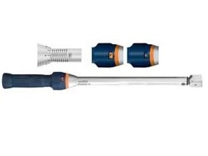 Momentový klíč s nastavovací stupnicí / Základní přístroj s nástrčným čtyřhranem 14x18 pro klíče nebo ráčnu. 20-120 Nm