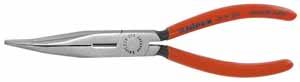 kleště dlouhé čápovky zahnuté 200mm KNIPEX Ploché zaoblené kleště zahnuté, leštěné 200mm- dlouhý nos. jemné dlouhé kleště s dlouhými čelistmi profi 