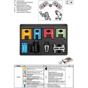 aretační sada přípravek Opel, Saab, Rover, VW, Seat, Škoda, Ford, Fiat, Citroen, Peugeot sada aretačních přípravků