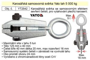 karosářská svěrka na rovnání  karosérií k rovnací stolici doseru stahovací pístnici