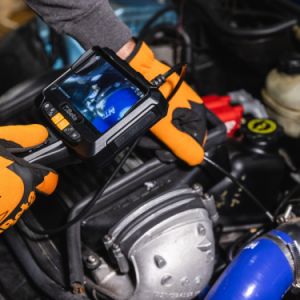 PROFESIONÁLNÍ revizní Endoskop digitální kamera se sondou 6mm do malých prostorů, servisní revizní kamera sonda 6mm, video endoskop s nahráváním, endoskop BETA 961N