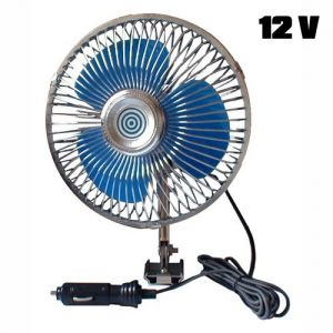 Ventilátor větrák do auta 12V Maxi otočný