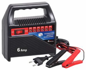 Nabíječka 6Amp 6/12V, nabíječka autobaterií 6 a 12V