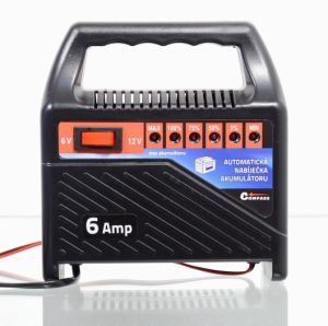 Nabíječka 6Amp 6/12V, nabíječka autobaterií 6 a 12V