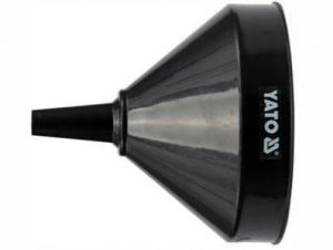 velký hluboký trychtýř , trychtýř plastový průměr 240mm , průmyslový trychtýř hluboký velký 24cm