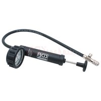 pumpa s manometrem pro tlakování chladící soustavy, tlakovač chladiče, zkoušečka netěsnosti chladiče