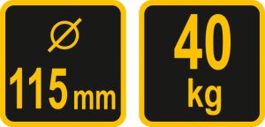 přísavka na sklo ,vakuová přísavka držák skla plechů, vakuová příchytka na rovnání karosérie 115mm, 40kg,Madlo podtlakové na sklo 115 mm do 40 kg