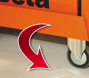 dílenský vozík BETA c3dom9 do servisního depa Paddocku, racing vozík pro závodní depo garáž ,ponk do depa na kolečkách servisní vozík