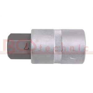 hlavice zástrčná 1/2" imbus 22 x 55mm imbus 22mm na čep předního kola 