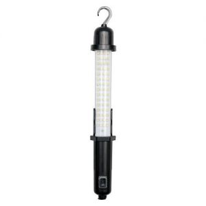 Lampa montážní LED 60+1 AKU nabíjecí 12/220V,60 diodová akumulátorová trubicová pracovní lampa na 12V 220V ,dílenská montážní lampa 60 led ledek bez kabelu  