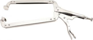 kleště samosvorné karosářské obkočné dlouhé , samosvorky s dlouhou čelistí ,obkročné kleště samosvorné 15" 475mm kleště grip 475 mm