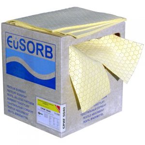 Chemické rohože silné, zpevněné a perforované - CPHF 5040, sorbent, absorpční utěrka, utěrka na oleje, utěrka na vysoušení olejových skvrn