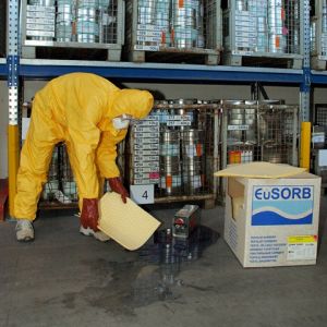 Chemické rohože silné, zpevněné a perforované - CPHF 5040, sorbent, absorpční utěrka, utěrka na oleje, utěrka na vysoušení olejových skvrn