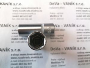 profi prodloužená hlavice 1/4", dlouhá hlavice na malou golu, hlavice nástrčná prodloužená na golu 1/4" profesionální ,šestihranná hlavice dlouhá 1/4" gola ,dlouhý ořech na malou golu