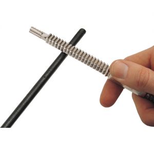 Pilník na opravu závitů na šroubech i matkách s přesným stoupáním , oprava závitů vnitřních i vnějších přípravek na opravu vnitřních i venkovních závitů, pomocník pro čištění závitů