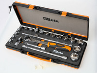 Profi gola BETA 1/2 sada nástrčných hlavic s ráčnou,sada gola beta 1/2" půlcoulová profesionální gola BETA 1/2",sad gola profi 10-32mm sada velká gola BETA