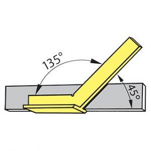 nerezový inox Úkosový příložný úhelník 135°45°120X80 mm 150x100 200x130, zámečnický příložný úhelník 45°135° nerez